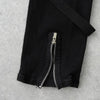 ディーシー コットン ボンテージパンツ ブラック レディース