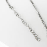 エムエムシックス メゾン マルジェラ プレート シルバー ネックレス - NEWSED