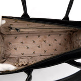 ヴィヴィアン ウエストウッド オーブ レザー ハンドバッグ 自立型 ブラック - NEWSED