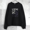 Loewe Anagram 刺绣运动衫 黑色