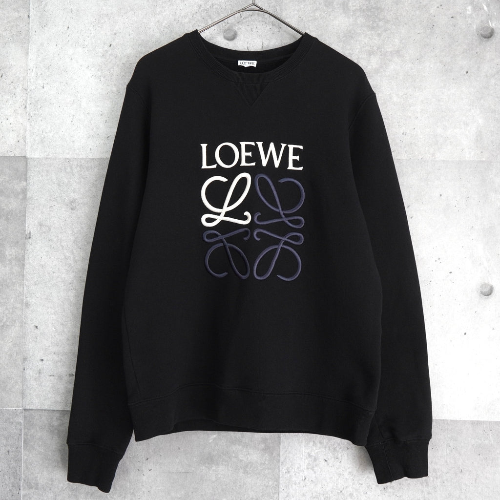 Loewe Anagram 刺绣运动衫 黑色