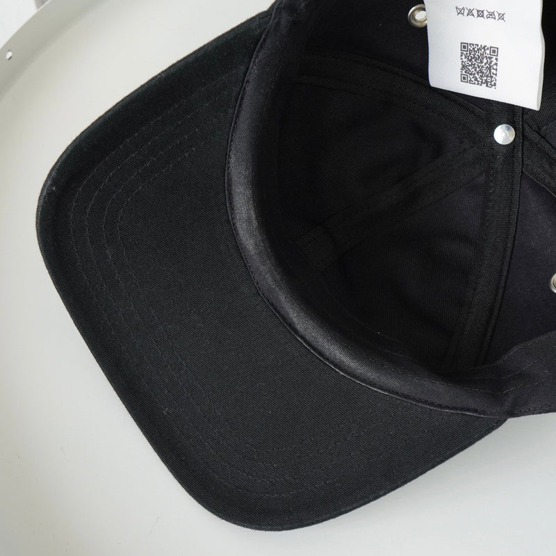 アミパリ アミ パリス ハートロゴ キャップ ブラック - NEWSED