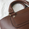 Celine Boogie Bag Leather Handbag Brown