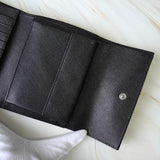 プラダ トライアングルロゴ ナイロン 三つ折り財布 ブラック 箱付き - NEWSED