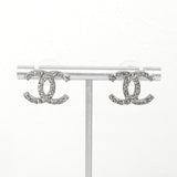 シャネル ココマーク カラーストーン バイカラー ピアス シルバー レディース - NEWSED