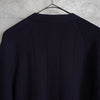 グッチ シェリーライン ウールブレンド ニット カーディガン 金ボタン ネイビー
