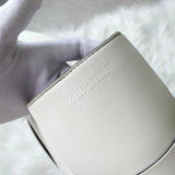 ボッテガ ヴェネタ アルコ トート マキシイントレチャート トートバッグ ホワイト 保存袋付き - NEWSED