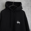 Stussy 徽标连帽衫 黑色