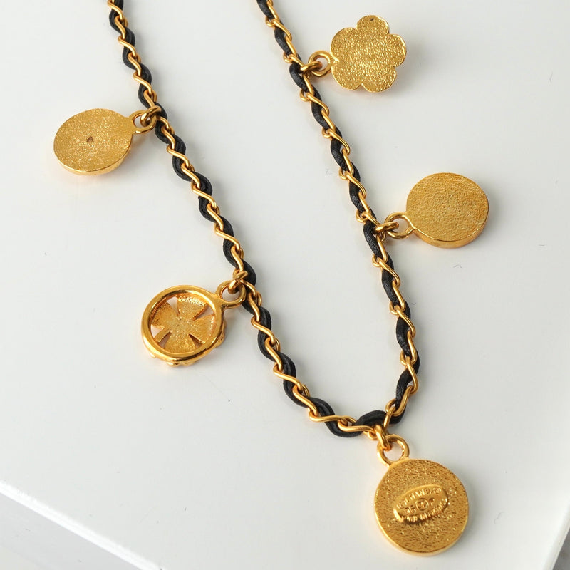 シャネルココマーク コイン クローバー カメリア チョーカー 箱付き - NEWSED