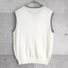 バレンシアガ ニットベスト ホワイト