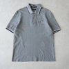 Fred Perry x Comme des Garçons Homme Deux Short Sleeve Polo Shirt in Gray