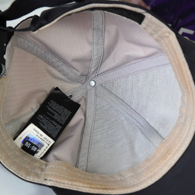 カナダグース ロゴ キャップ 帽子 ブラック - NEWSED