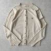 Maison Kitsune 米色狐狸头开衫