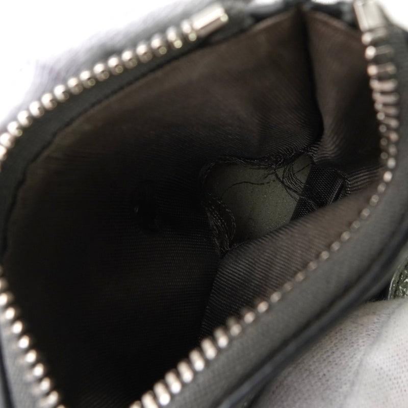 メゾン マルジェラ 四つタグ レザー コンパクトウォレット 二つ折り財布 カーキ - NEWSED