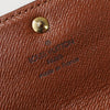 Louis Vuitton Monogram Portefeuille Sarah Bi-fold Wallet Brown