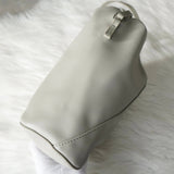 エムエムシックス メゾン マルジェラ レザー ジャパニーズバッグ クロスボディ ショルダーバッグ グレー - NEWSED