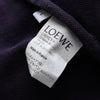 Loewe Anagram Embroidered Short Sleeve Polo Shirt in Navy
