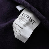 ロエベ アナグラム 刺繍 半袖ポロシャツ ネイビー - NEWSED
