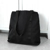 Prada Pocono Tessuto/Leather Tote Bag Black