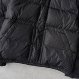 ポロ ラルフローレン ロゴ 刺繍 ダウンジャケット スモールポニー ブラック - NEWSED
