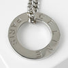 セリーヌ ヴィンテージ サークルロゴ シルバー ネックレス
