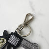 Prada Pistol Leather Charm Keychain with Box