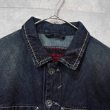 マリテ フランソワジルボー デニムジャケット インディゴ ブルー - NEWSED