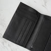 プラダ サフィアーノレザー トライアングルロゴ  三つ折り財布 ブラック