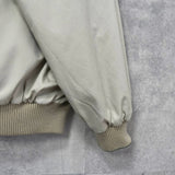 ラコステ リバーシブル ロゴパッチ チェック柄 スウィングトップ ブルゾン オフホワイト / カーキ - NEWSED