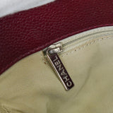 シャネル ココマーク キャビアスキン チェーン トートバッグ ボルドー - NEWSED