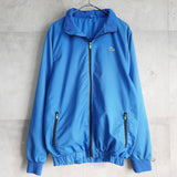 ラコステ ナイロンジャケットトラックジャケット ロゴパッチ ブルー - NEWSED
