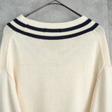 チャップス ラルフローレン チルデンニット アイボリー - NEWSED