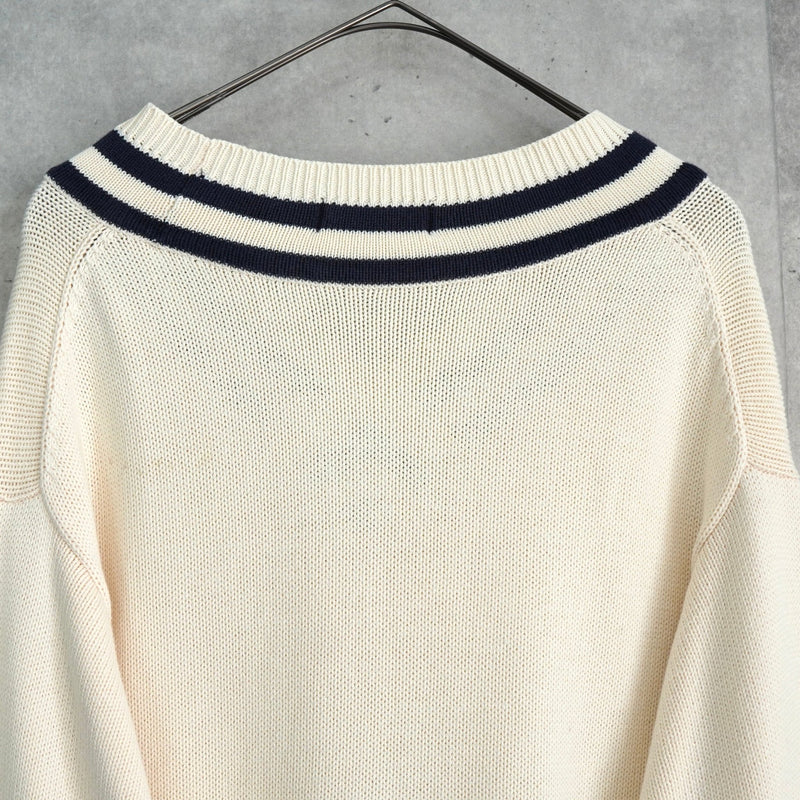 チャップス ラルフローレン チルデンニット アイボリー - NEWSED