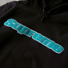 Supreme Pile Logo 黑色连帽衫