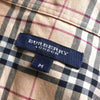 Burberry London Nova 米色格纹短袖衬衫