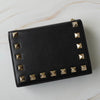 Valentino Garavani Rockstud 黑色双折钱包