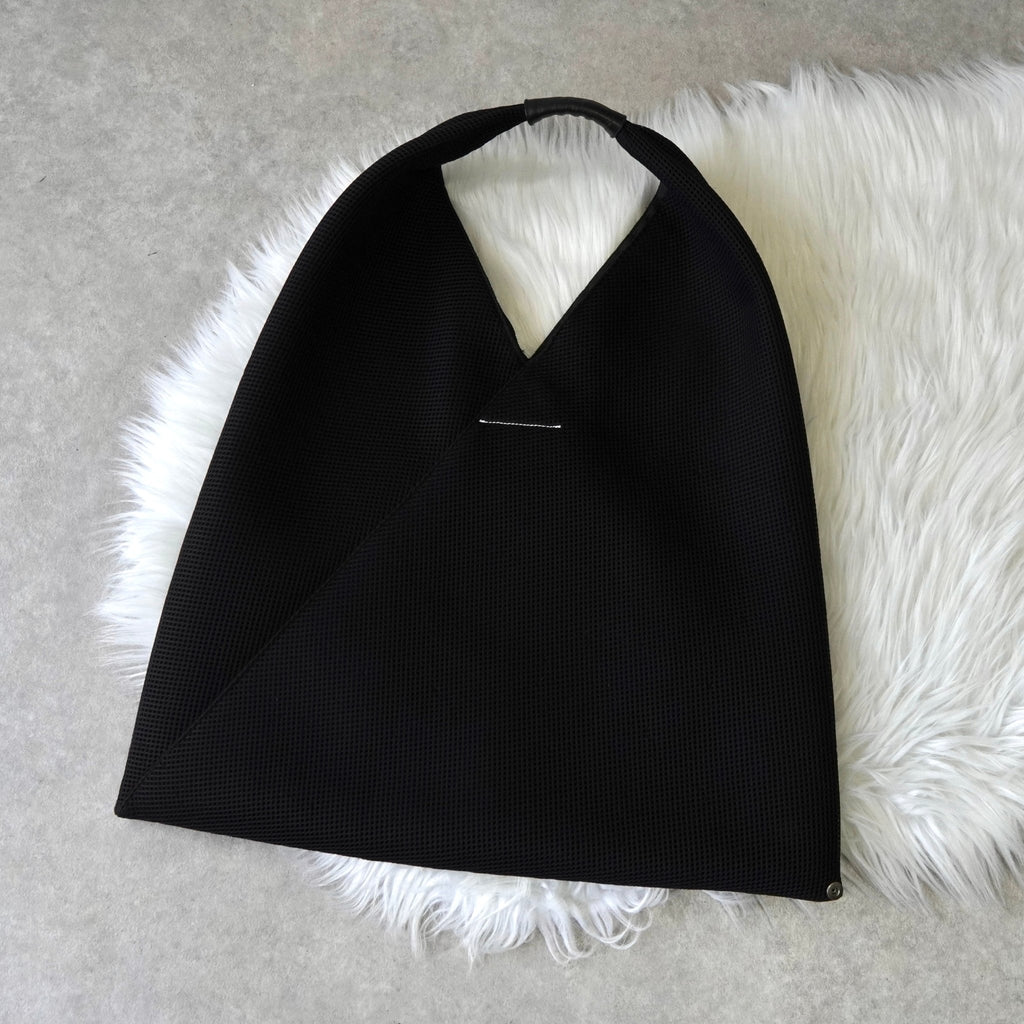 MM6 Maison Margiela Mesh Japanese Bag Classic Tote Bag Handbag Black