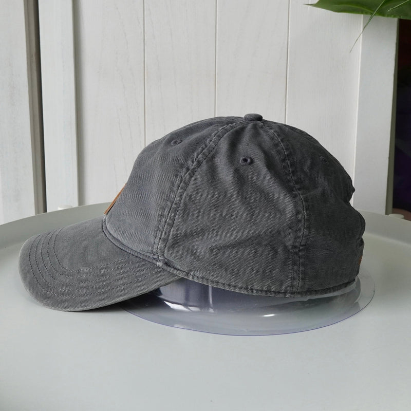 カーハート ロゴ キャップ グレー - NEWSED