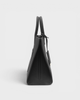 バーバリー ミニフランシス レザー / キャンバス ハンドバッグ ブラック