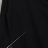 Yves Saint Laurent 复古徽标黑色长袖 Polo 衫