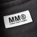 エムエムシックス メゾンマルジェラ ショルダー カットオフ 変形 スウェット トップス グレー レディース - NEWSED