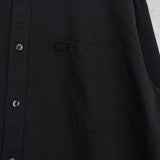 ラコステ 長袖シャツ ロゴパッチ ブラック - NEWSED