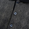Givenchy 复古短袖 Polo 衫（灰褐色/黑色）