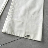 アクネ ストゥディオズ コットンパンツ アイボリー - NEWSED