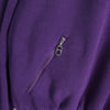 Christian Dior Vintage Logo 半拉链羊毛衫 紫色