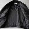 ビバスタジオ 本革 ソフトレザー ダブル ライダースジャケット レザージャケット ブラック メンズ