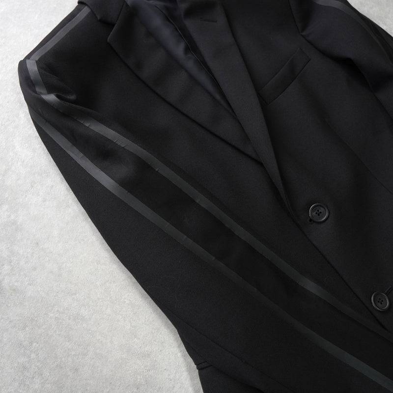 フェンディ ライン セットアップ スーツ メンズ ブラック / グレー - NEWSED