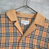 バーバリー ヴィンテージ ノバチェック 長袖シャツ パジャマシャツ ベージュ
