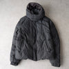 Donna Karan New York 灰色连帽棉服夹克