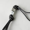Loewe Anagram Dice Leather Personalized Charm in Black